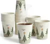 50 Trinkbecher, Pappe "To Go" 0,2 l Ø 8 cm · 9,9 cm "Winter Produktbild-Vorschau 4