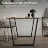 ML-Design sada 2 lichobežníkových stolových nôh 75x72 cm, Náhľad obrázku produktu 4