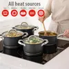 7-częściowy zestaw garnków indukcyjnych alpina – garnki ze Podgląd zdjęcia produktu 4