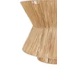 BELIANI Lampa wisząca naturalna słomiany klosz czarna Podgląd zdjęcia produktu 6