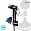 tecuro Bidet WC Handbrause Set SHATTAF, schwarz/chrom, Produktbild-Vorschau 5