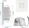 6er SET LED Treppenbeleuchtung aus Aluminium für Produktbild-Vorschau 3