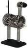 PawHut Kratzbaum, Katzenbaum im Zebra-Design, Produktbild-Vorschau 1