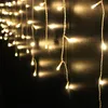 5X0.7M 216LED Ciepło-białe lodowe kurtyny świetlne Podgląd zdjęcia produktu 7