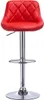 Designer Barhocker – Rot – Ergonomischer Barstuhl mit Produktbild-Vorschau 4