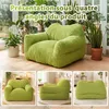Pouf géant pour adulte, rembourrage en mousse déchiquetée, Voir les images du produit 4