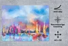MuchoWow® Mauspad Mousepad Malerei - Boote - Wasser 40x30 Produktbild-Vorschau 2