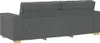 vidaXL Canapé 3 places gris foncé 180 cm Tissu Voir les images du produit 5