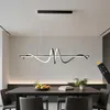 JDONG LED-Pendelleuchte, 90cm Schwarze Spirale Produktbild-Vorschau 5