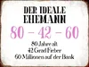 vianmo Holzschild 30x40 cm der idealer Ehemann 80-42-60 Produktbild-Vorschau 1