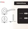 DOMINO Türgriff Drückergarnitur BB-Buntbart Set | Produktbild-Vorschau 4