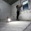 LED Baustrahler 50W mit stabilem Standgestell rückseitige Produktbild-Vorschau 3