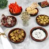 6x Escuro Cazuela Ø12cm 200ml gliniana miska ciemnobrązowa Podgląd zdjęcia produktu 3