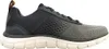A side view of a gray Skechers athletic shoe. Produktbild-Vorschau