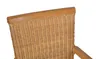 MiaMöbel Armlehnstuhl Rattan 51x98x57 cm Modern Massivholz Produktbild-Vorschau 5