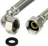 AWM Edelstahl Flexschlauch (DN13) 3/4" BOGEN x 3/4" ÜM - Produktbild-Vorschau 1