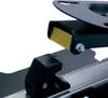 A close-up view of a TV mount bracket and rail system. Produktbild-Vorschau