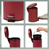 KELA Panier à cosmétiques Monaco métal rouge 3l KL-24297 Voir les images du produit 7