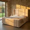 MENZZO Lit complet avec sommier relevable prises USB et Voir les images du produit 6