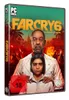 The cover art for the PC game Far Cry 6, featuring two characters and a fiery background. Produktbild-Vorschau