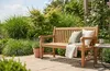 Lesli Living Landhausbank Cardiff 130 cm Teak C-Grade Produktbild-Vorschau 15