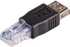 Adaptateur Akyga AK-AD-27 USB 2.0 A(F) - RJ-45 (M) Voir les images du produit 1