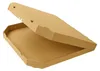 KAPAK Pizzakarton Braun 40x40x4 cm für Gastronomie Produktbild-Vorschau 1