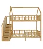 Etagenbett Hausbett mit Treppe, seitlicher Einstieg ZOSIA Produktbild-Vorschau 5