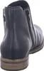 A black leather boot is shown from the back. Anteprima dell’immagine prodotto