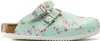 Birkenstock Kay SL Pantolette Flower Field Mint schmale Produktbild-Vorschau 4