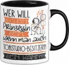 Tonstudio-Besitzerin Tasse Geschenk Spruch Wer Will Schon Produktbild-Vorschau 1