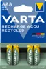 Varta Recharge Accu Recycled AAA 800 mAh 2er-Pack Produktbild-Vorschau 8