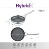 Poêle à frire 28cm, polie - HybridX Voir les images du produit 9