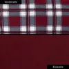 4-Kammer Körnerkissen 20x60cm groß - Flanell karo-rot - Produktbild-Vorschau 8