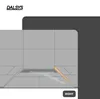 Dalsys Gefällekeil Dusche 200cm, Rechts, Silber – Produktbild-Vorschau 5