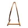 A wooden hammock stand on a white background. Produktbild-Vorschau