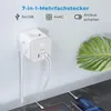 VOOMY 7-in-1 Mehrfachstecker – Steckdosenadapter 4-Fach mit Produktbild-Vorschau 2