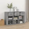 vidaXL Kredens szary Sonoma 100x30x59,5 cm Materiał Podgląd zdjęcia produktu 1