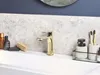 BELIANI Wasserhahn Gold aus Messing Badezimmer/ Armaturen/ Produktbild-Vorschau 2