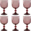 Sada sklenic Home ESPRIT Pink Crystal 380 ml (6 kusů) Náhled obrázku produktu 1