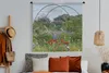 MuchoWow® Wandteppich Wandbehang Monets Haus mit bunten Produktbild-Vorschau 4