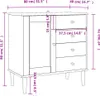 vidaXL Dressoir SENJA, rotanlook, wit, 80x40x80 cm, Productafbeelding-voorbeeld 8