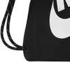 Nike Heritage Drawstring Bag Black/Black/White 10 L Produktbild-Vorschau 5