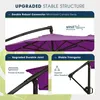 Sunula Ampelschirm 300 cm für Garten Balkon Terrasse, Lila Produktbild-Vorschau 3