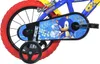 Sonic 14 palcová 24 cm chlapecká ráfková brzda modrá/žlutá Náhled obrázku produktu 4