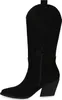 VAN HILL Damen Cowboystiefel Stiefel Stickereien Schuhe Produktbild-Vorschau 2