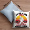 Trendation - Feuerwehr Papa Geschenk Deko-Kissen mit Produktbild-Vorschau 4