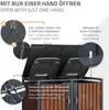 ML-Design Mülltonnenbox 4er für 4 Tonnen 240L 264x80x116,3 Produktbild-Vorschau 4