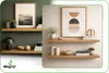 BEGRYF Wandregal 2er Set 60 cm Erlefarben 20 cm tief, Produktbild-Vorschau 4