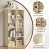 WOLTU Bücherregal 8 Fächer, Standregal, 60x121x30 cm, Helle Produktbild-Vorschau 4